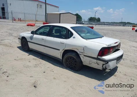 2005 Chevrolet Impala Police из США, поврежденный, VIN 2G1WF52K859293415